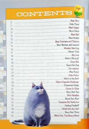 The Secret Life Of Pets Annual 2017 With Card Press Outs