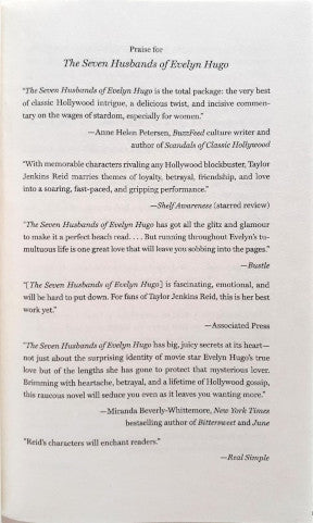 The Seven Husbands Of Evelyn Hugo – Books and You