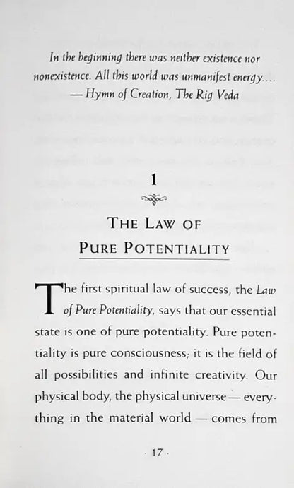 The Seven Spiritual Laws of Success