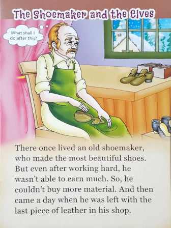 The Shoemaker And The Elves - Large Print Easy Readers