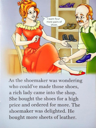 The Shoemaker And The Elves - Large Print Easy Readers