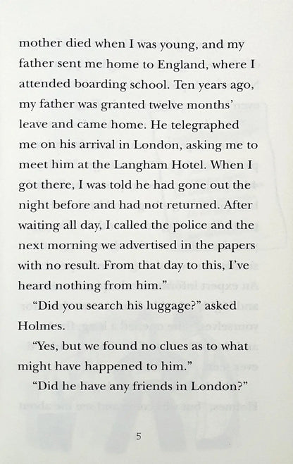 Sherlock Holmes #2 : The Sign of Four