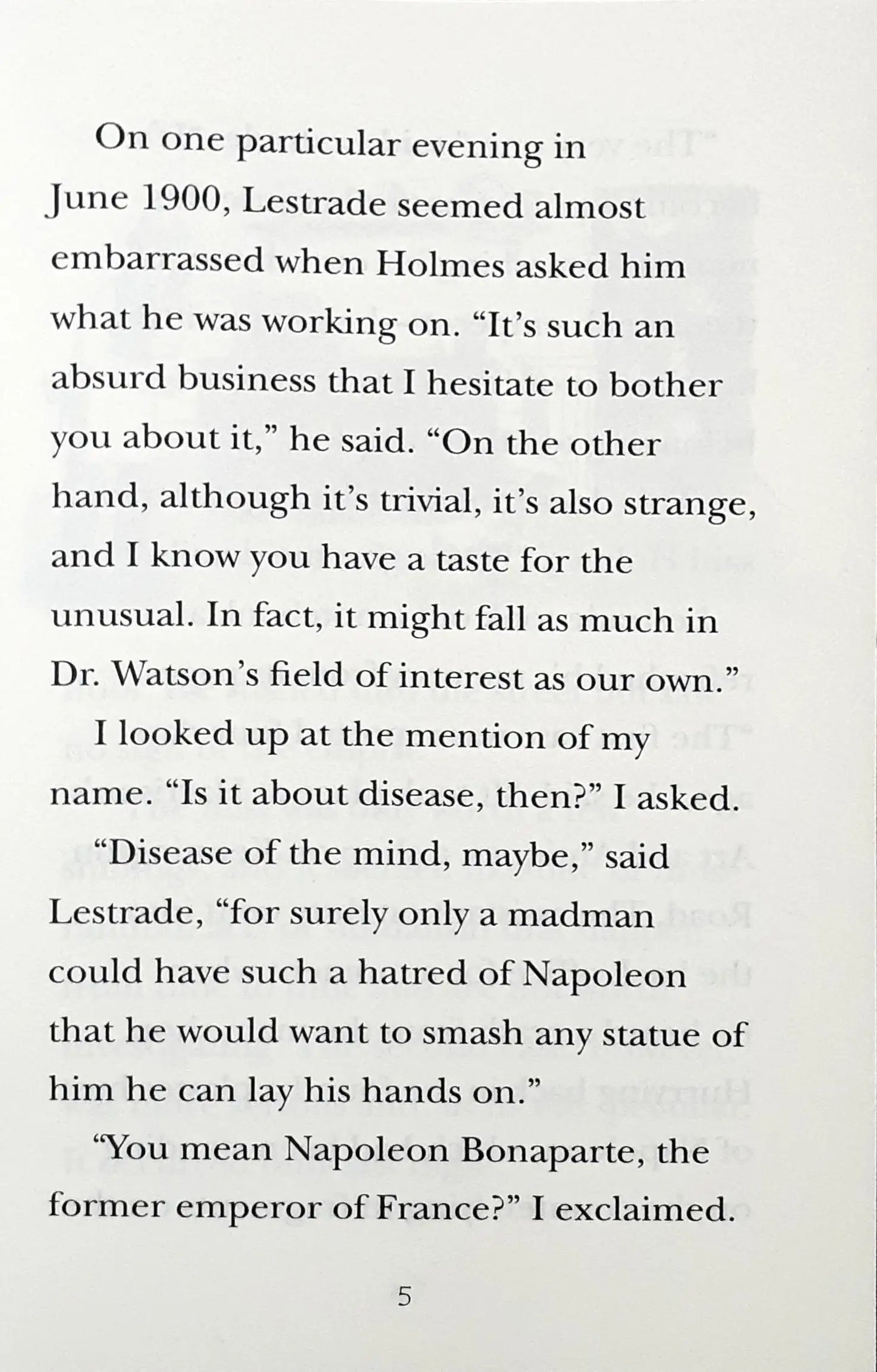 Sherlock Holmes Chronicles #61 : The Adventure of the Six Napoleons