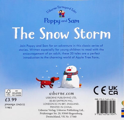 Usborne Farmyard Tales 13 Poppy and Sam The Snow Storm