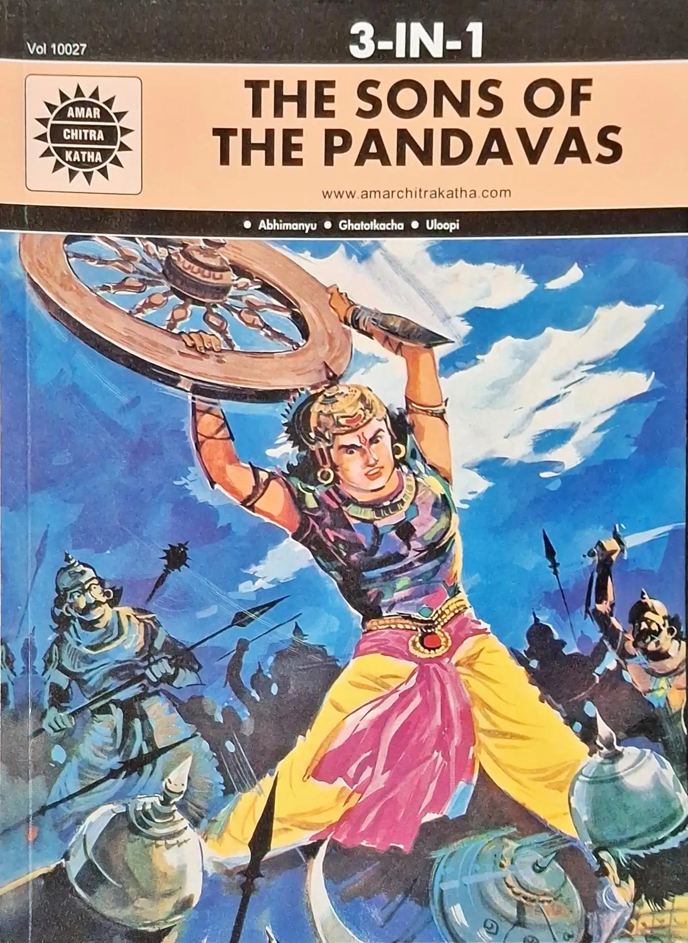 The Sons of the Pandavas 3 in 1 : Amar Chitra Katha Vol. 10027