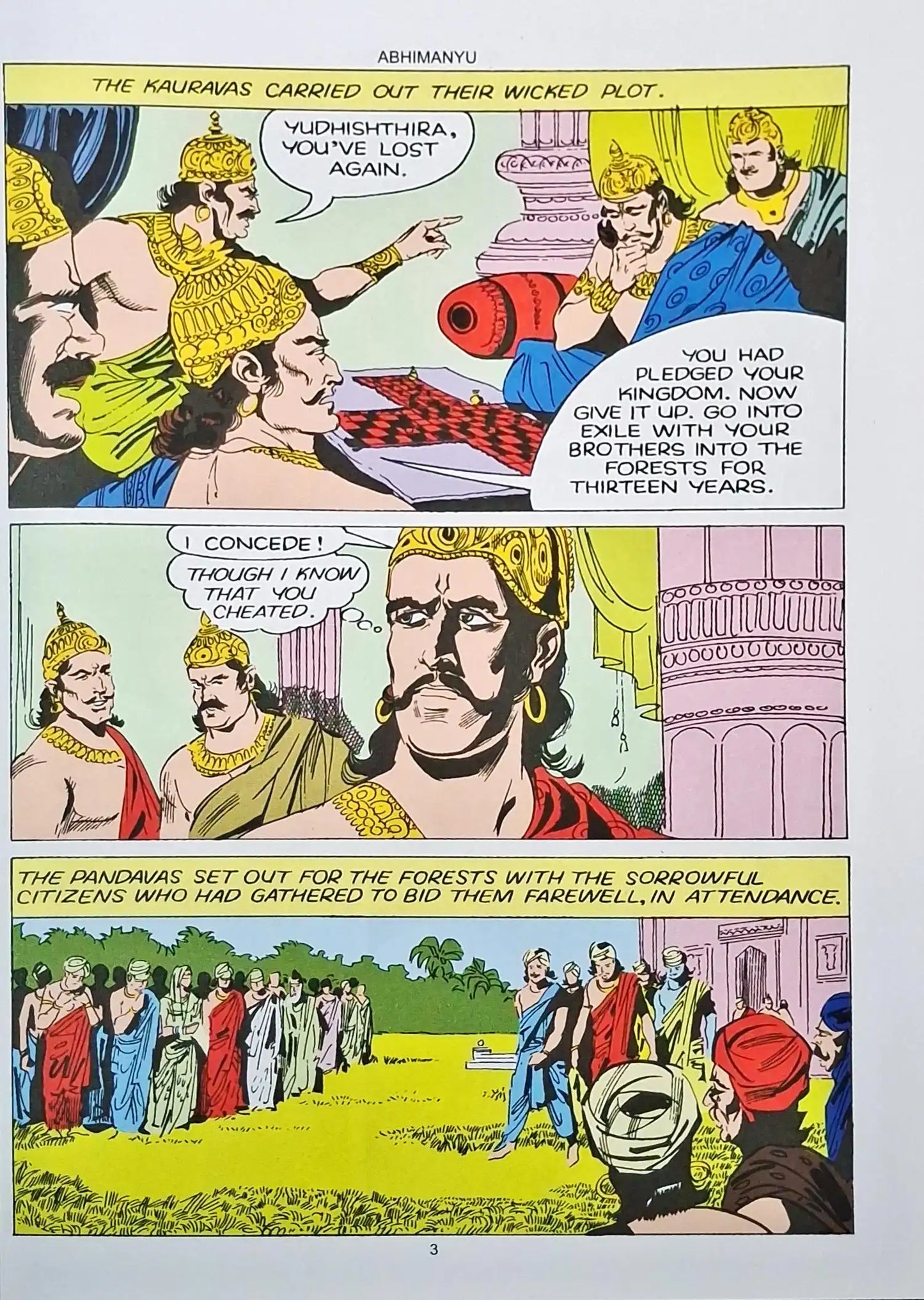 The Sons of the Pandavas 3 in 1 : Amar Chitra Katha Vol. 10027