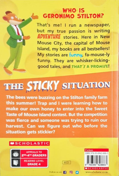 The Sticky Situation: Geronimo Stilton #75