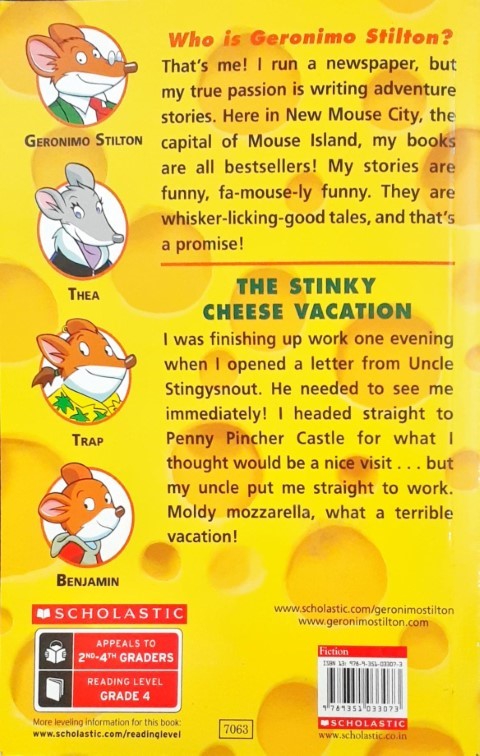 The Stinky Cheese Vacation: Geronimo Stilton 57