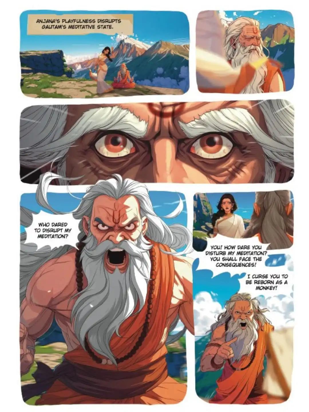 The Story Of Hanuman : Classic Indian Stories