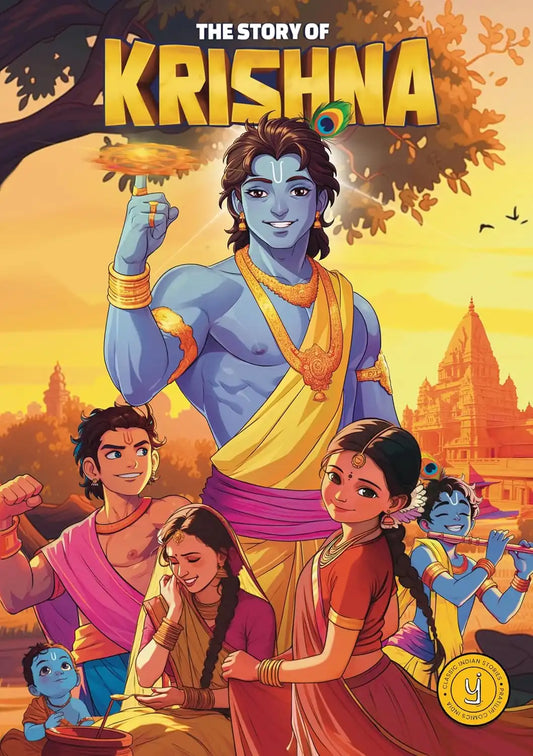The Story Of Krishna : Classic Indian Comics