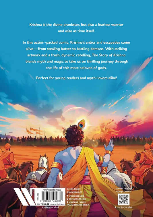 The Story Of Krishna : Classic Indian Comics