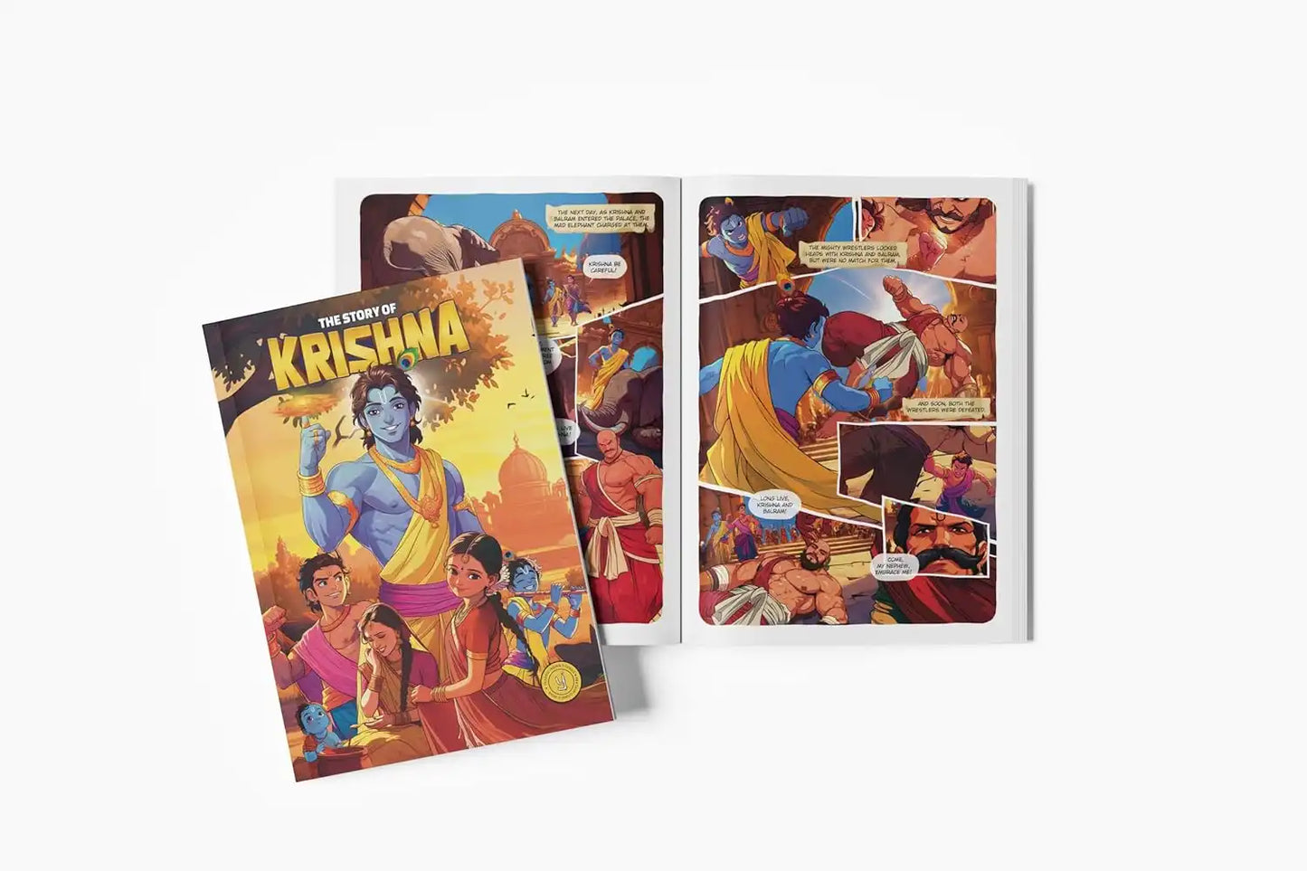 The Story Of Krishna : Classic Indian Comics