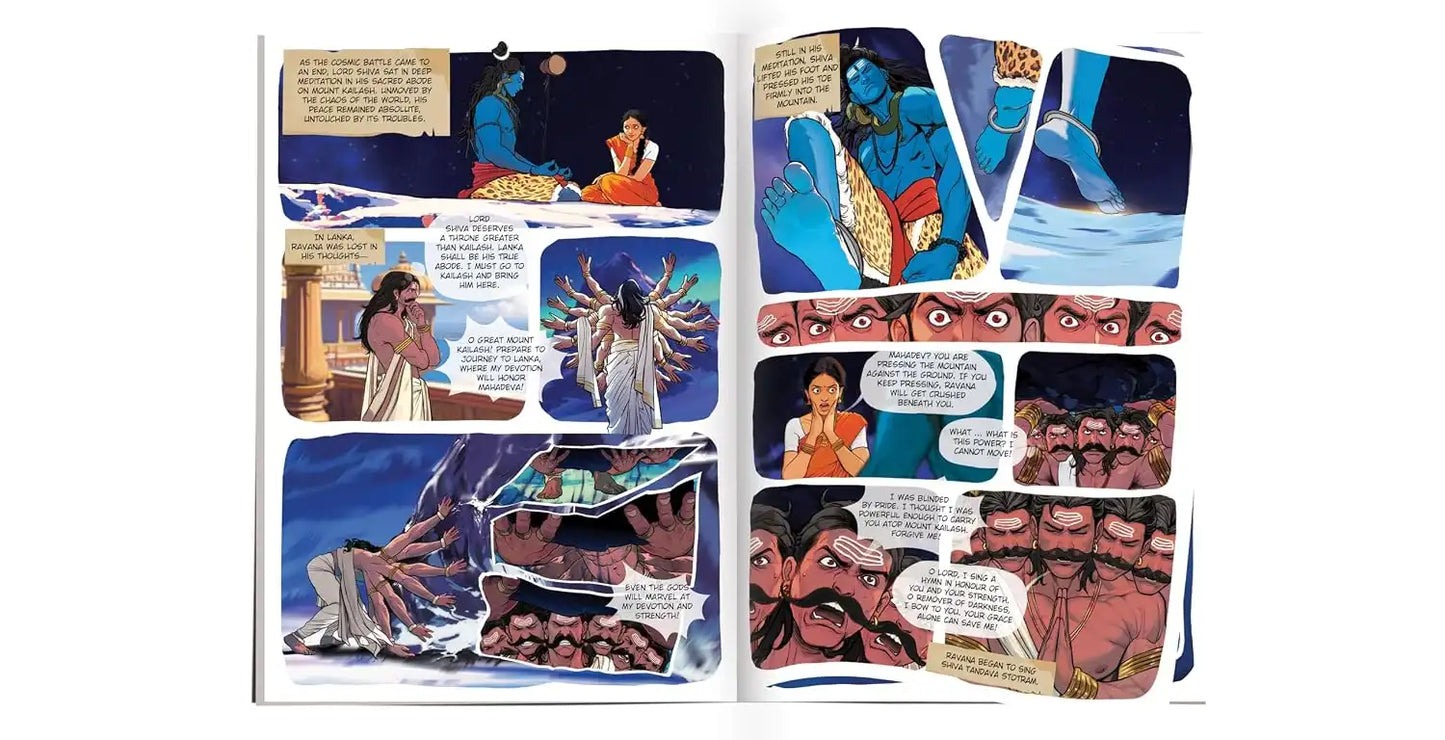The Story Of Shiva : Classic Indian Comics
