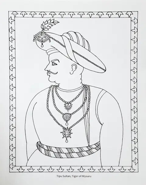 Read And Colour Freedom Stories The Story Of Tipu Sultan – Books And You