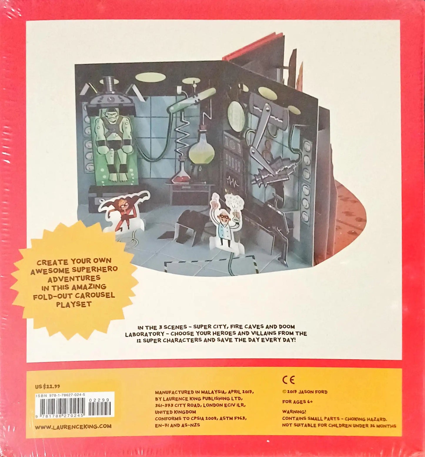 The Superhero Adventure Playset