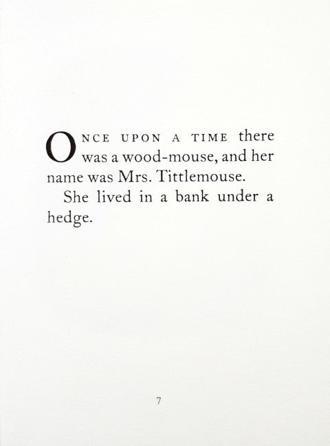 The Tale of Mrs Tittlemouse