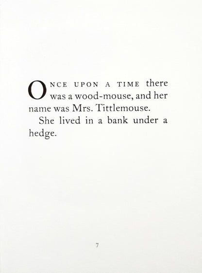 The Tale of Mrs Tittlemouse