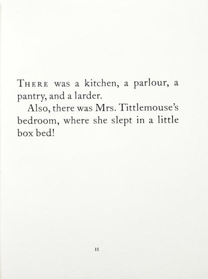 The Tale of Mrs Tittlemouse