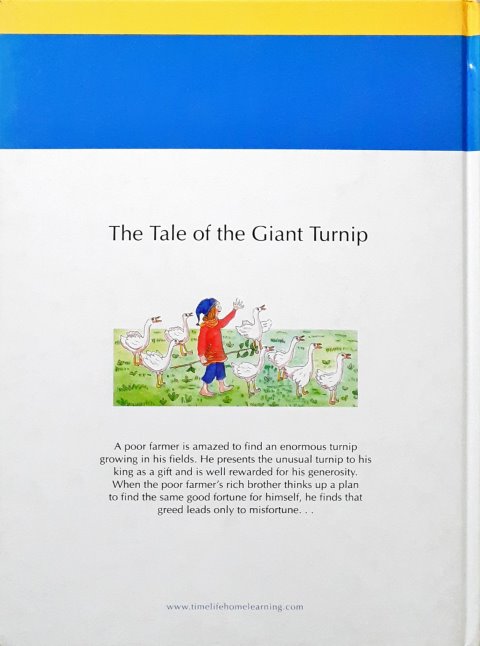 Time Life A Child's First Library Of Values The Tale Of The Giant Turnip A Book About Generosity And Greed