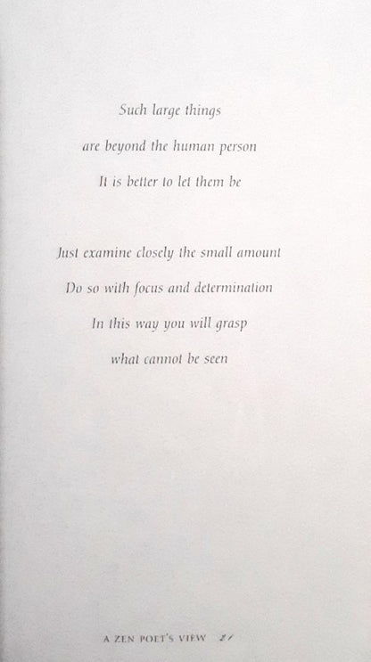 Tao Te Ching A Zen Poet's View