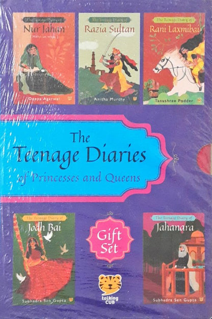 The Teenage Diaries of Princesses amd Queens Gift Set of 5 Books