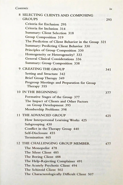 The Theory and Practice of Group Psychotherapy | Hardcover