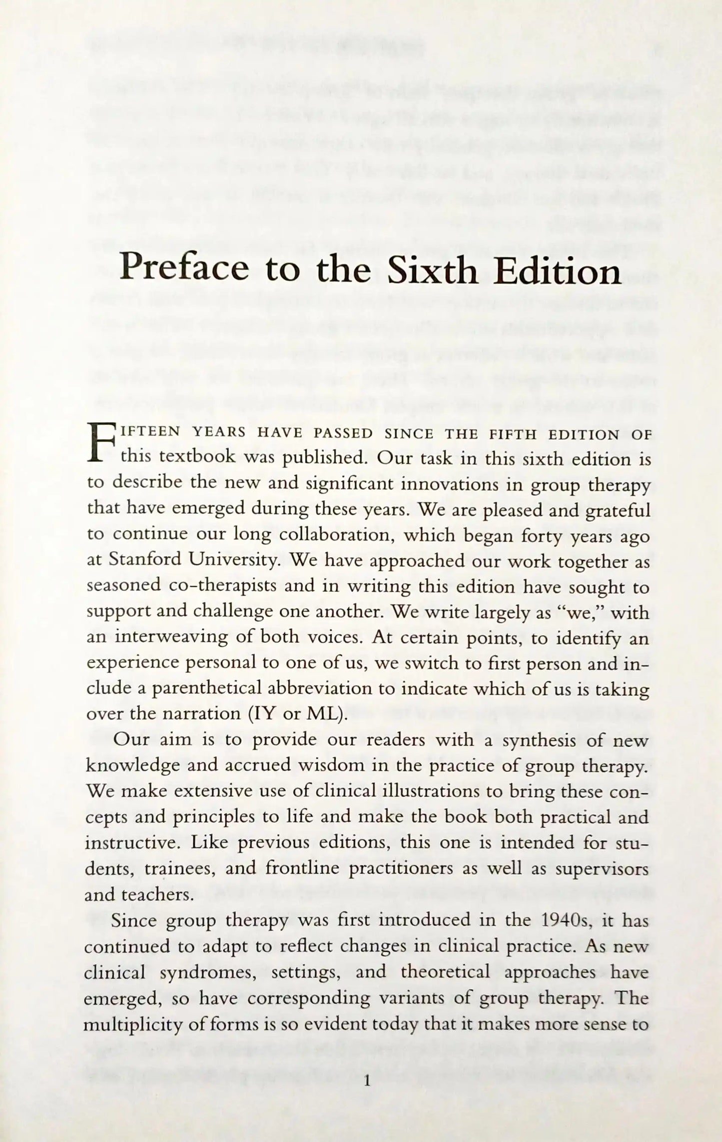 The Theory and Practice of Group Psychotherapy | Hardcover