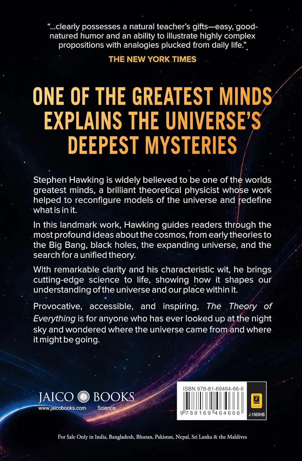 The Theory of Everything : The Origin and Fate of the Universe – Deluxe Edition | Hardcover