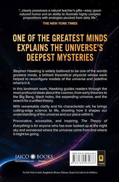 The Theory of Everything : The Origin and Fate of the Universe – Deluxe Edition | Hardcover