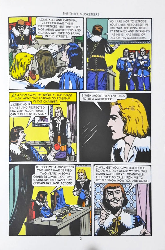 The Three Musketeers : Classics Illustrated No. 1