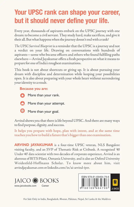 The UPSC Survival Blueprint : How to Navigate the Civil Services Grind