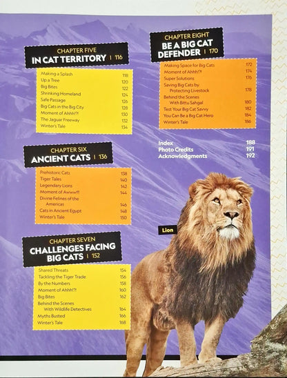 National Geographic Kids : The Ultimate Book of Big Cats