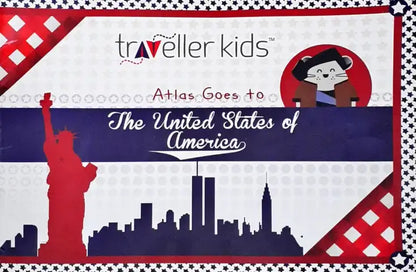 Traveller Kids Atlas Goes To The United States Of America (P)