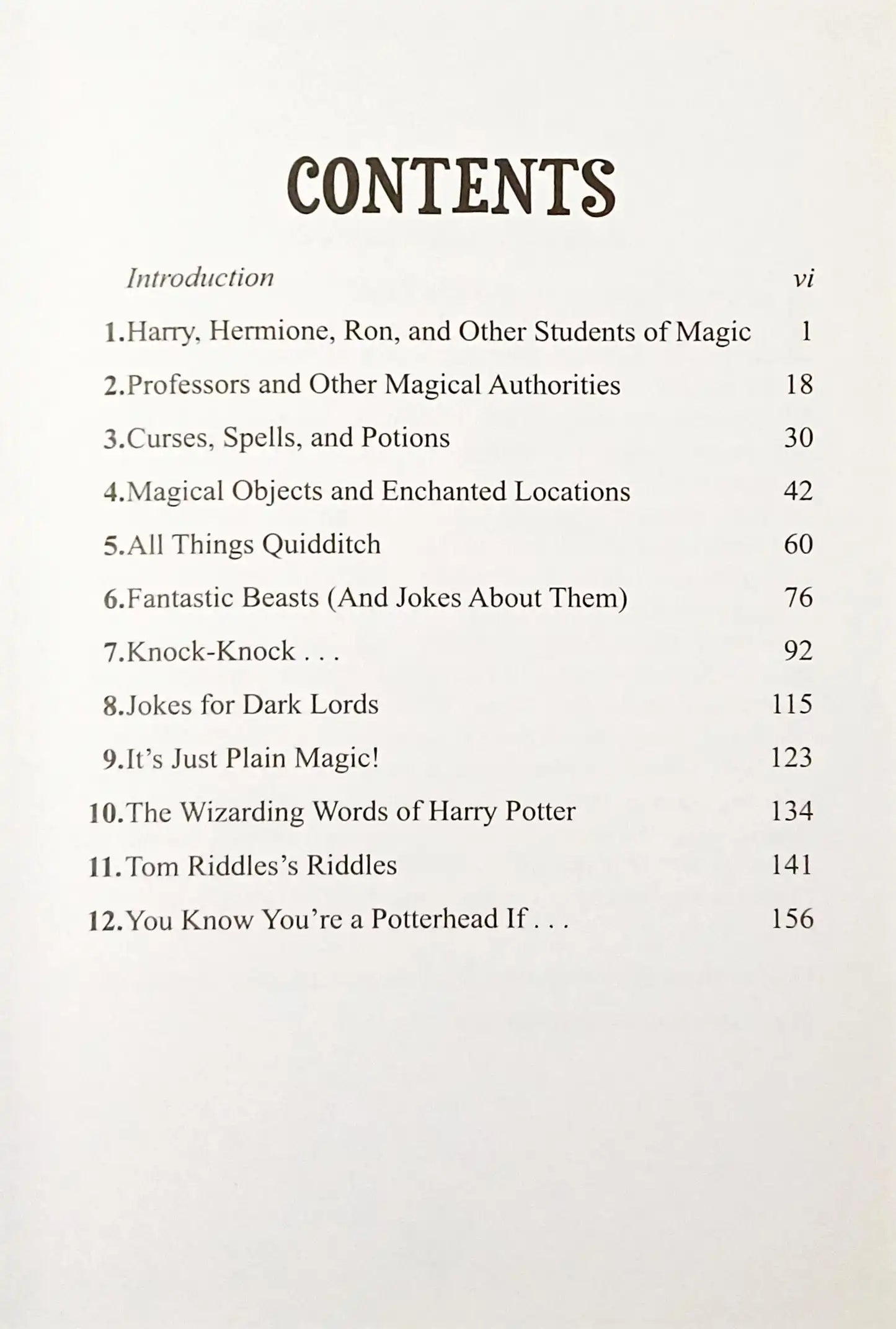 The Unofficial Harry Potter Joke Book : 2 in 1