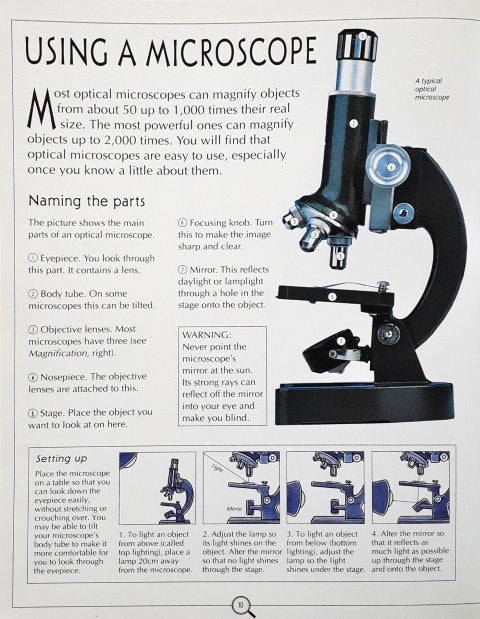 The Usborne Complete Book of The Microscope