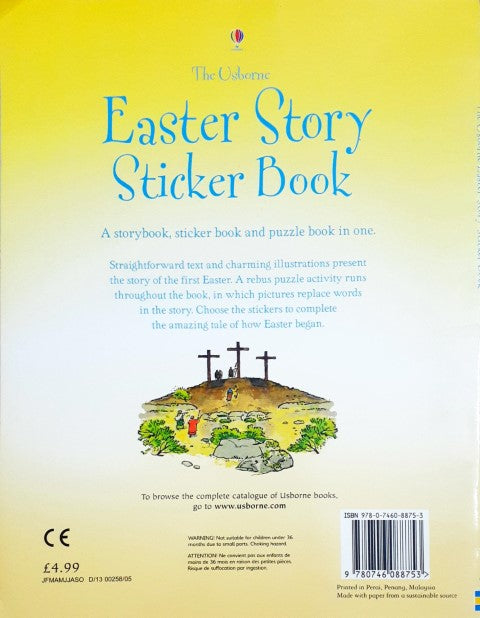 Easter Story Sticker Book