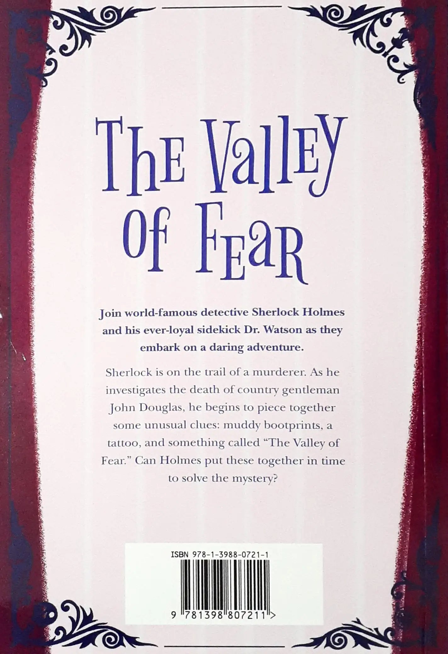 Sherlock Holmes #7 : The Valley of Fear