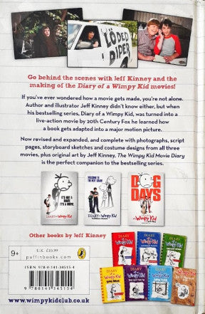 The Wimpy Kid Movie Diary How Greg Heffley Went Hollywood - Diary Of A Wimpy Kid