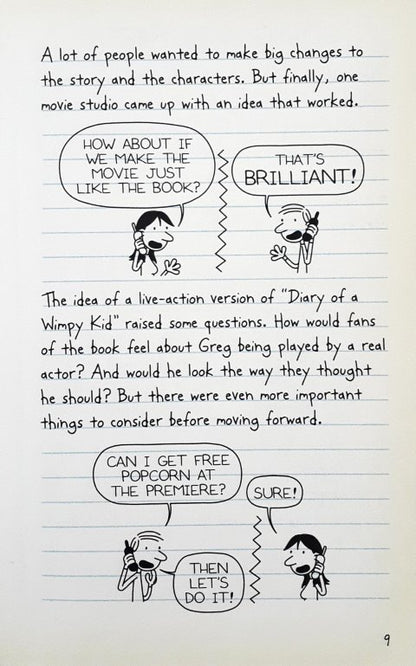 The Wimpy Kid Movie Diary How Greg Heffley Went Hollywood - Diary Of A Wimpy Kid