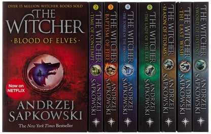 The Witcher Series Complete Box Set of 8 Books