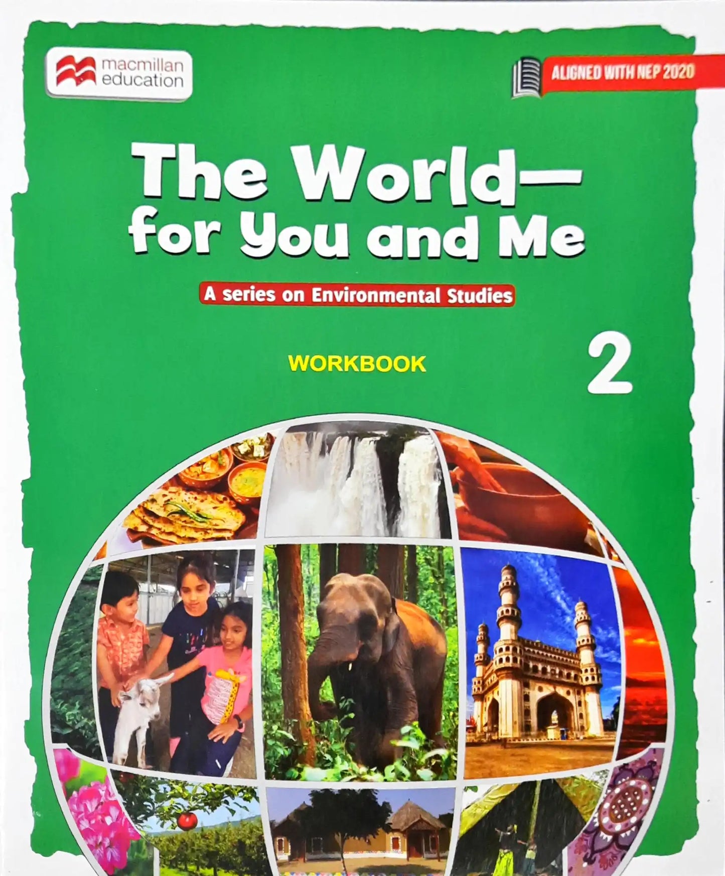 EVS Textbook and Workbook Class 2 The World For You And Me 2 Coursebook and Workbook