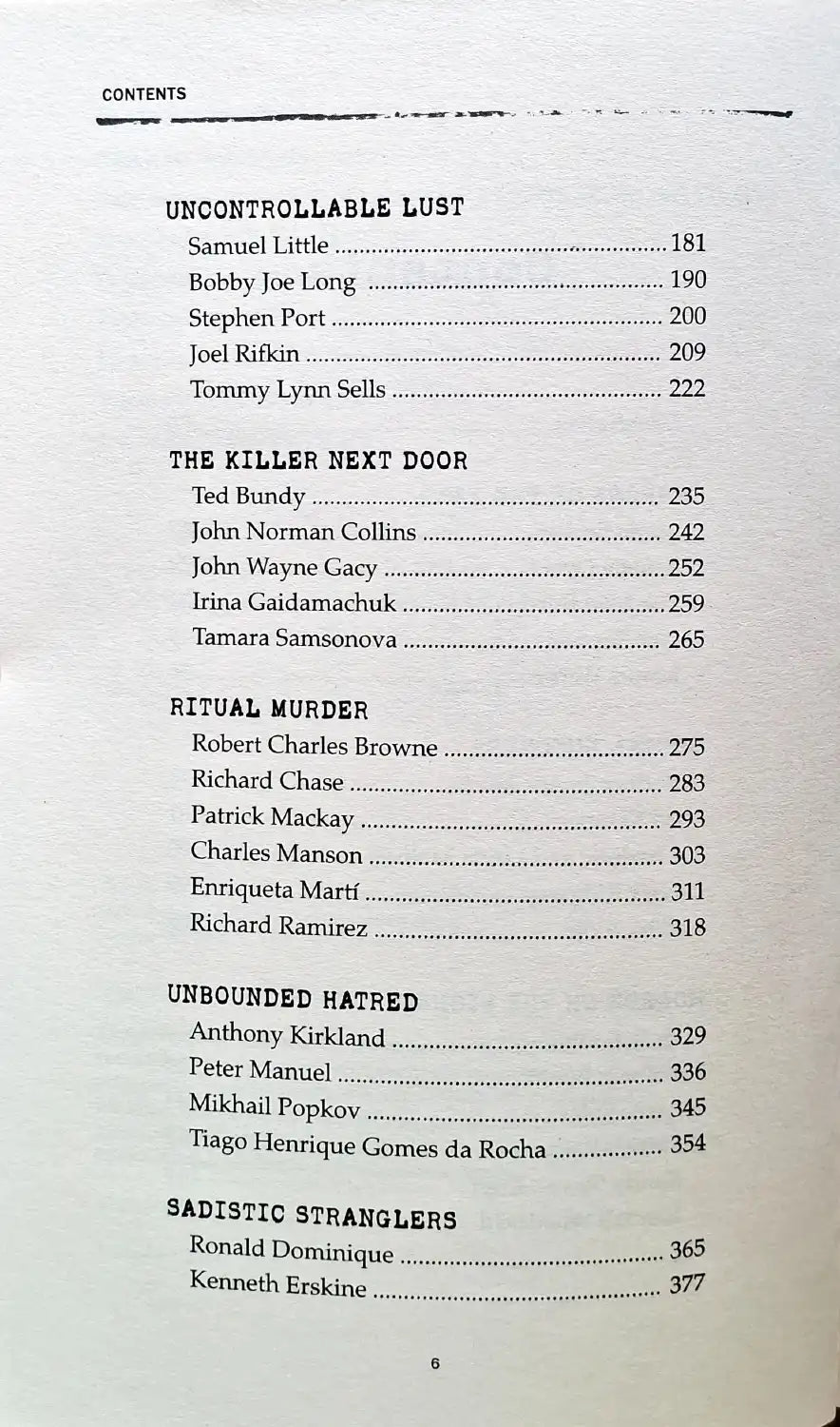 The World's Worst Serial Killers