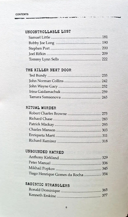 The World's Worst Serial Killers