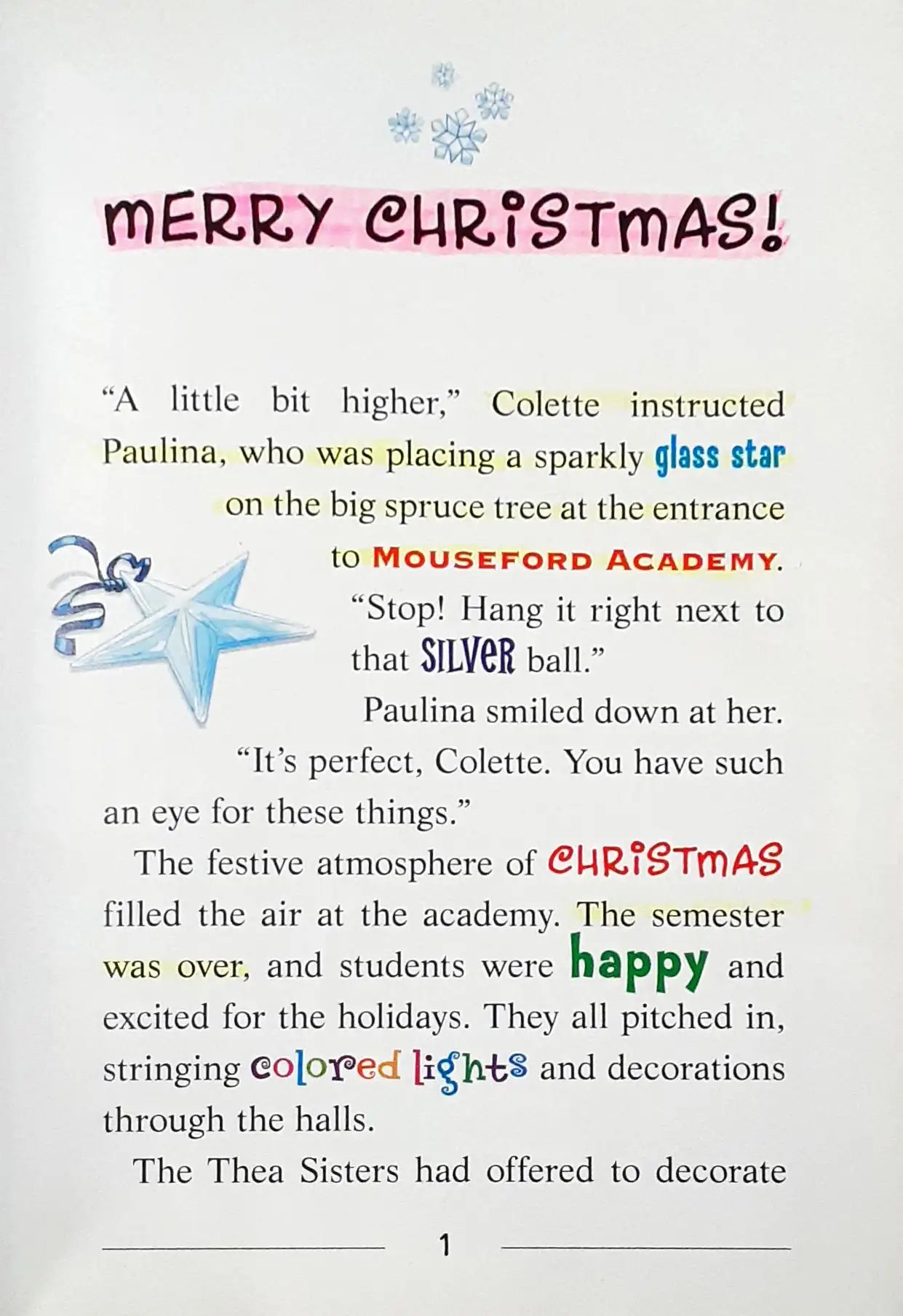 Thea Stilton The Secret Of The Snow (HC) (P)