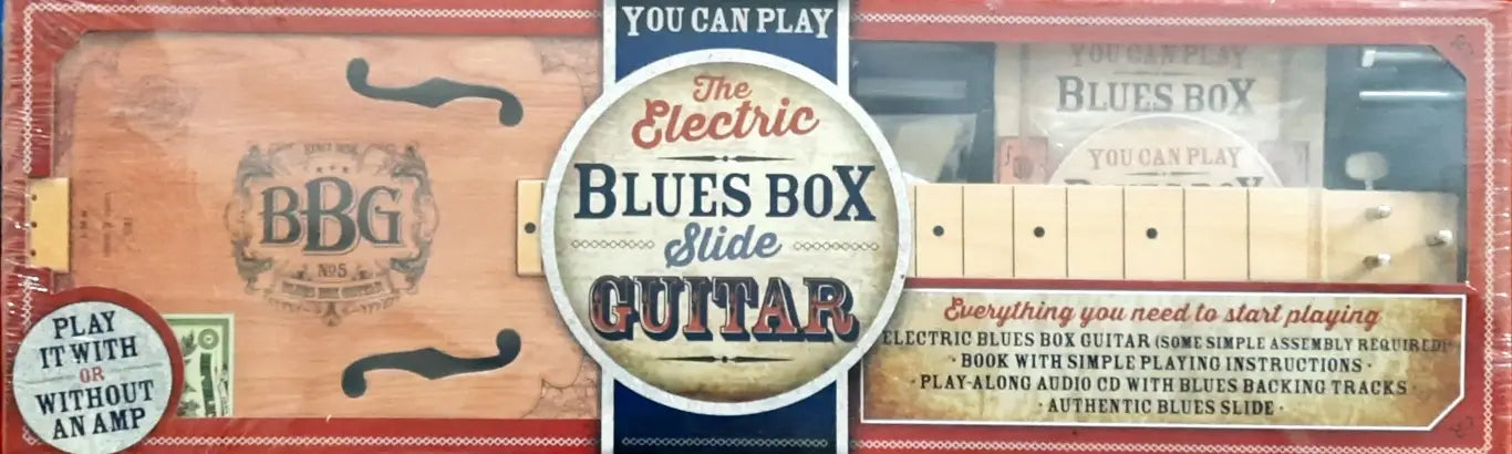 The Electric Blues Box Slide Guitar Complete Kit