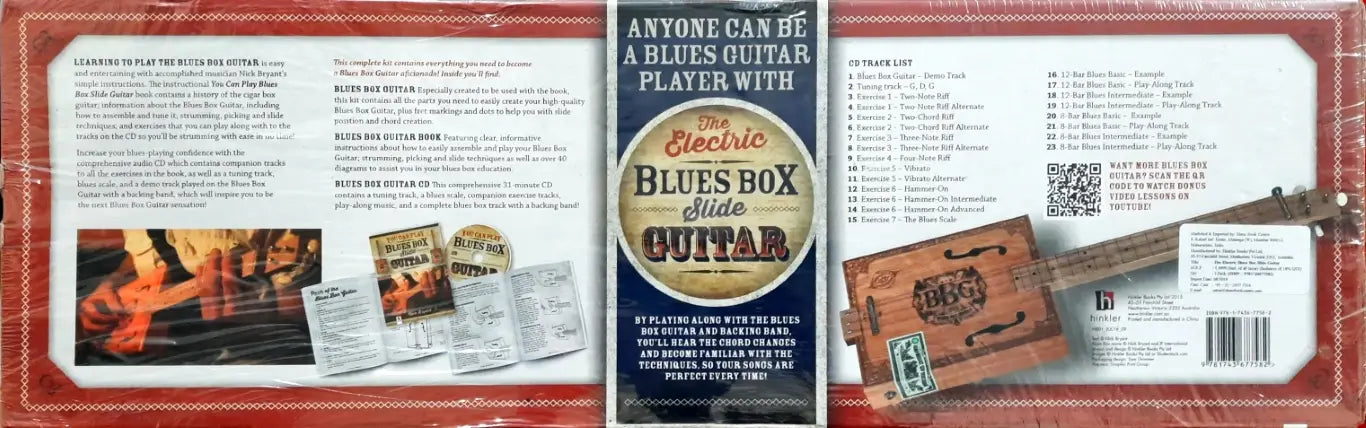 Electric blues box online slide guitar kit