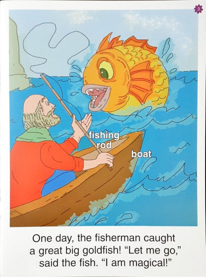 The Fisherman And His Wife - Fairy Tales For Early Readers