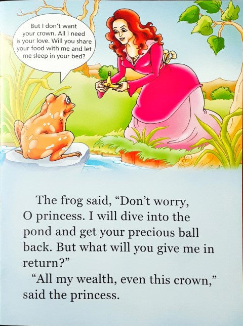 The Frog Prince - Large Print Easy Readers