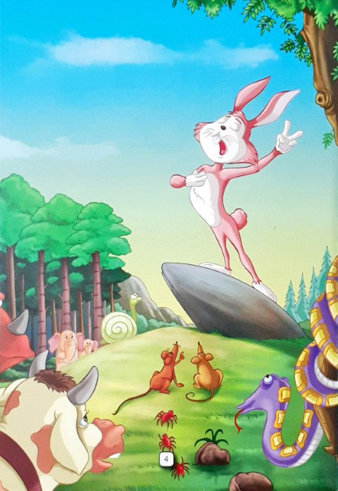 The Hare & The Tortoise - Graded English Readers Level 1