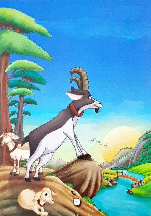 The Three Billy Goats - Graded English Readers Level 1